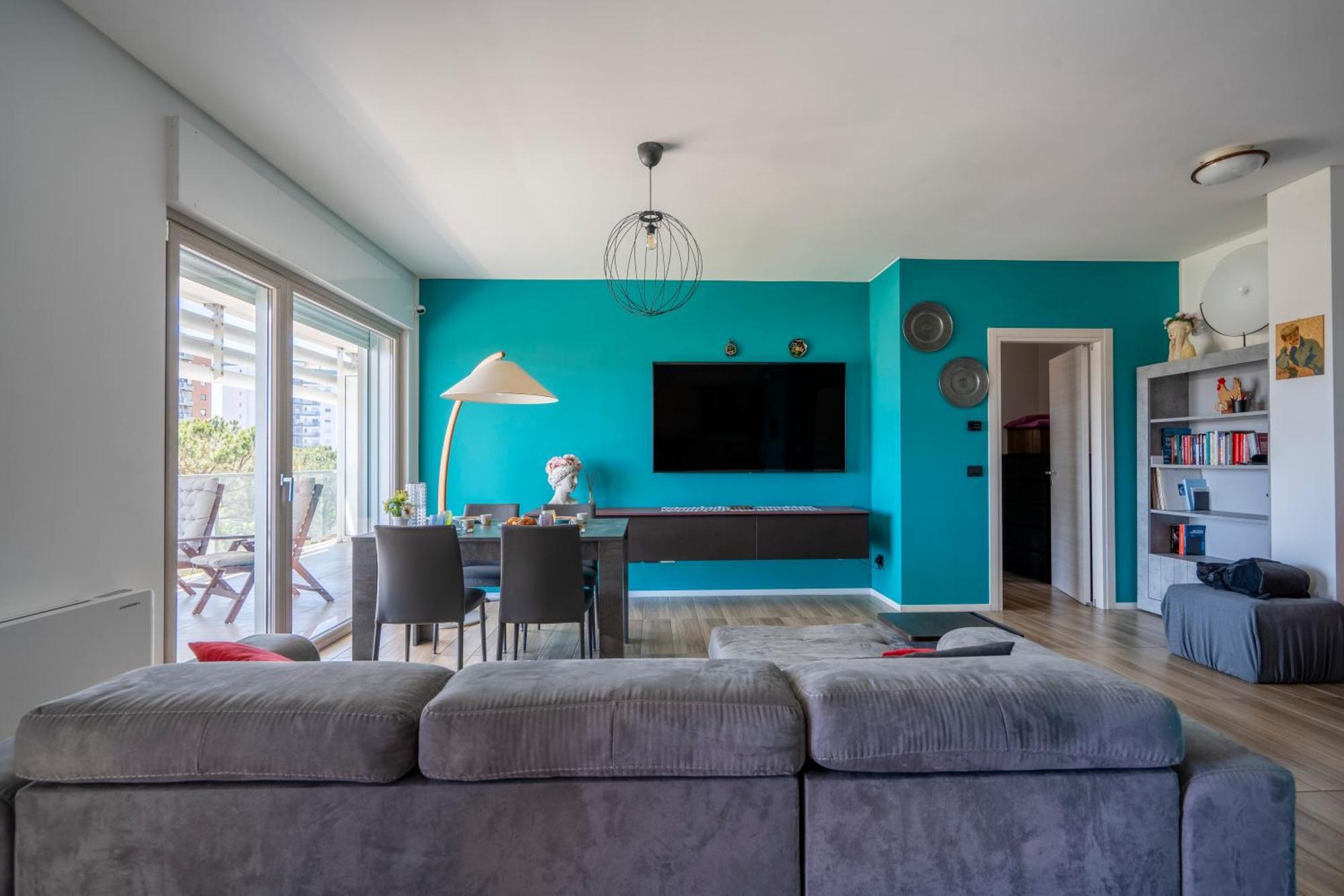 Kind Park - Sleek Apartment With Terrace & Parking Bari Luaran gambar