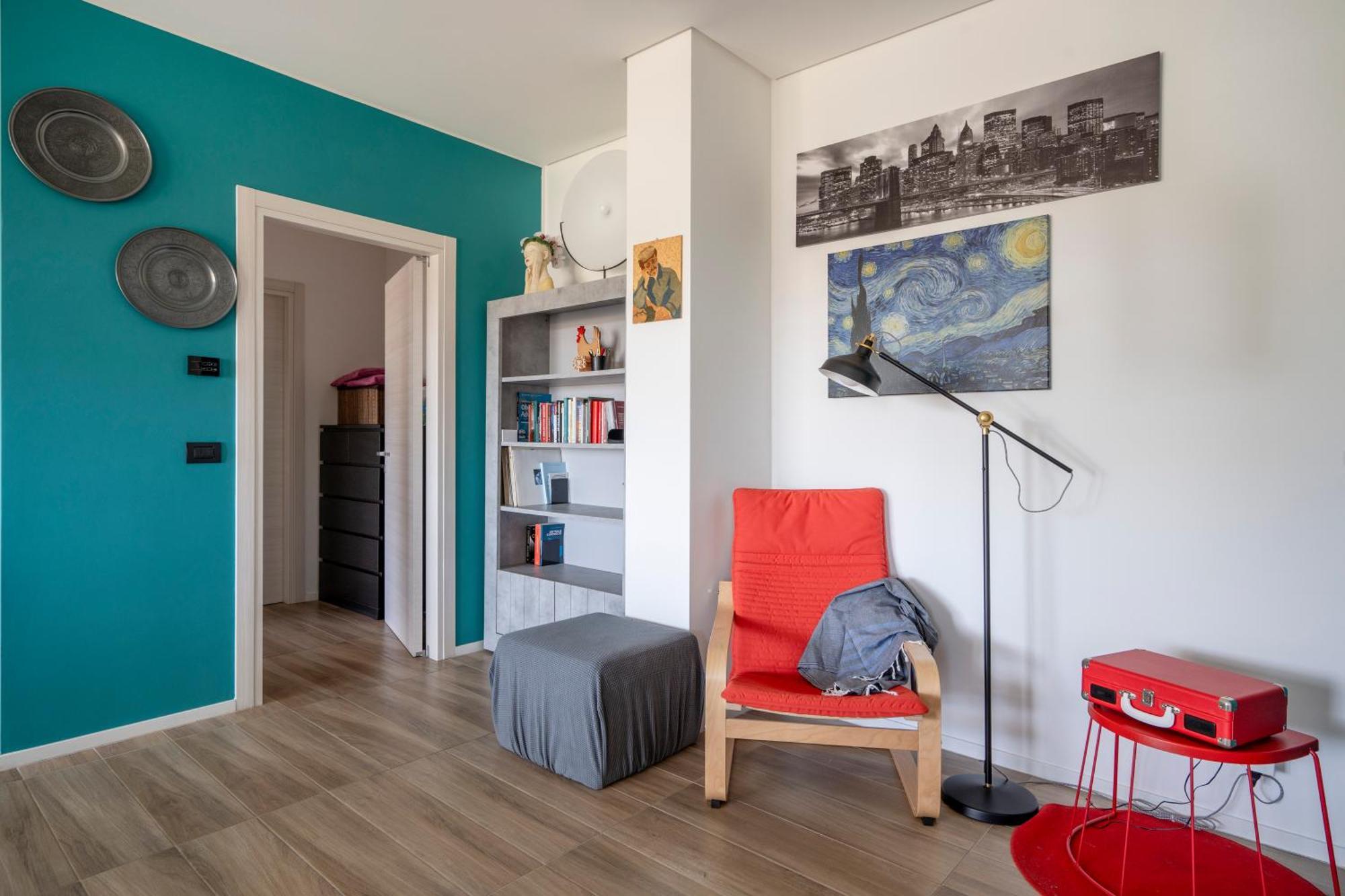 Kind Park - Sleek Apartment With Terrace & Parking Bari Luaran gambar